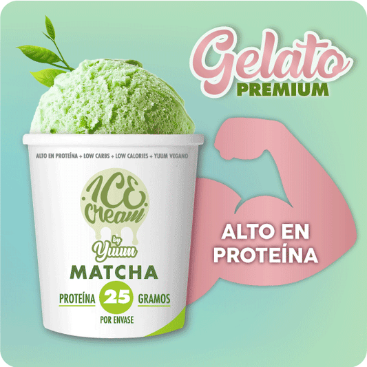 HELADO VEGANO ALTO EN PROTEÍNA